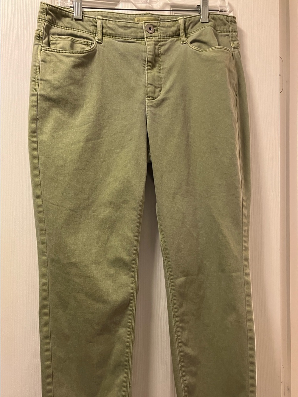 J. Jill Olive Green Cropped Pants